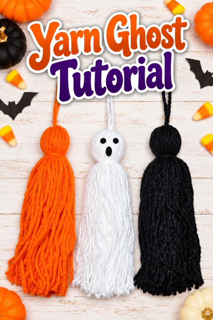 How to Make a Yarn Ghost