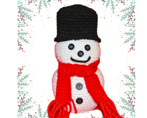 How to Crochet Adorable Snowman
