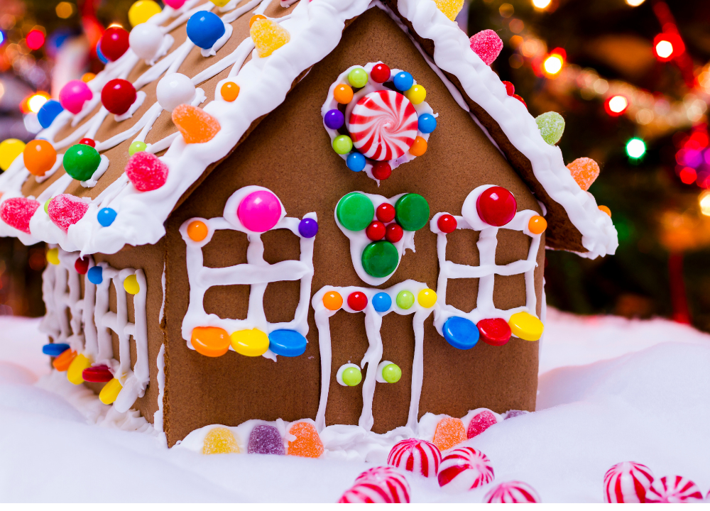 gingerbread houses