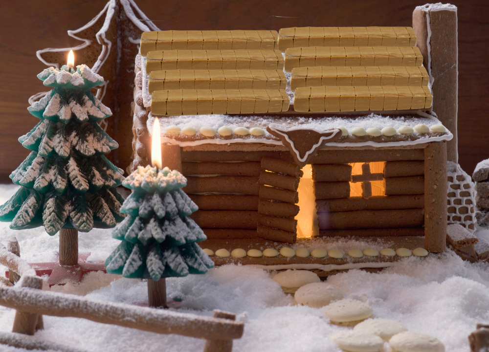 gingerbread houses