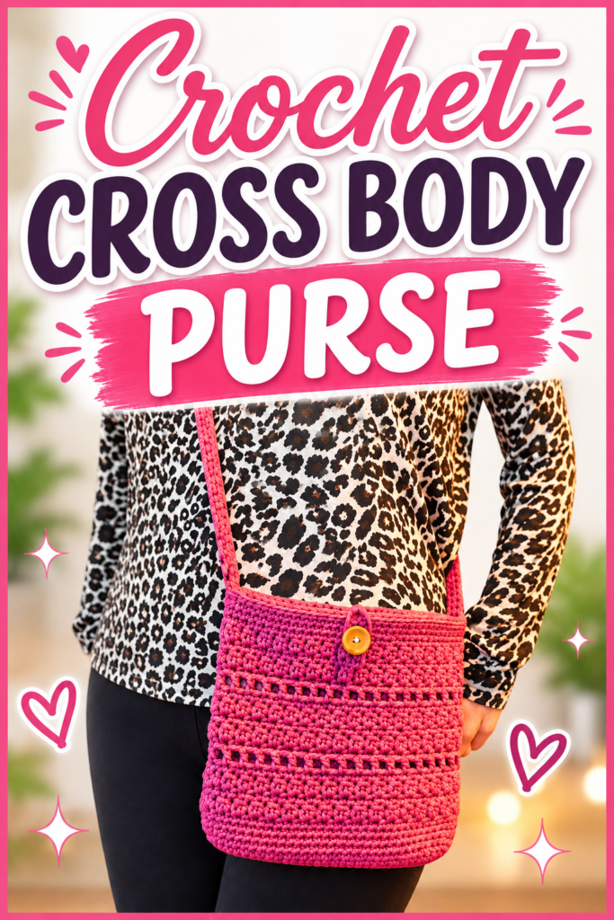 How to Crochet a Cross-Body Purse