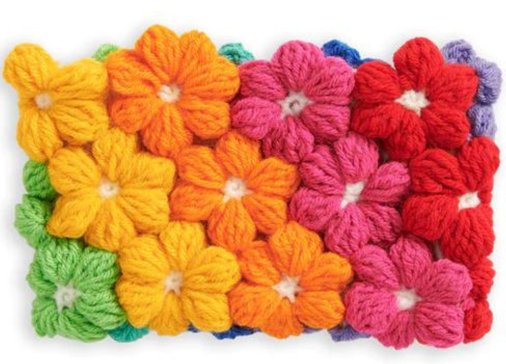 crochet flower pattern