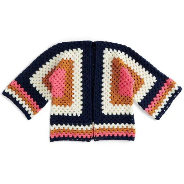 Crochet Hexagon Cardigan Patterns