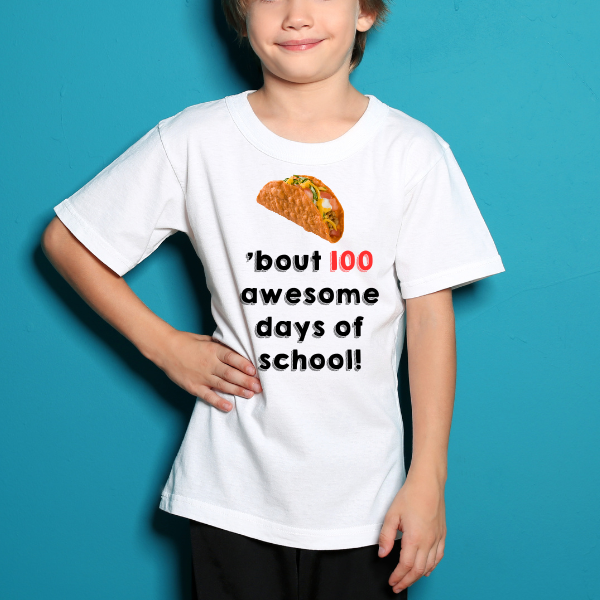 100 Days of School Shirts