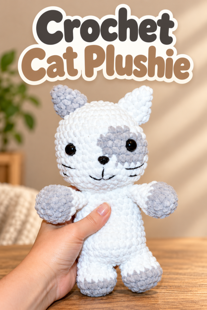 How to Crochet a Cute Cat