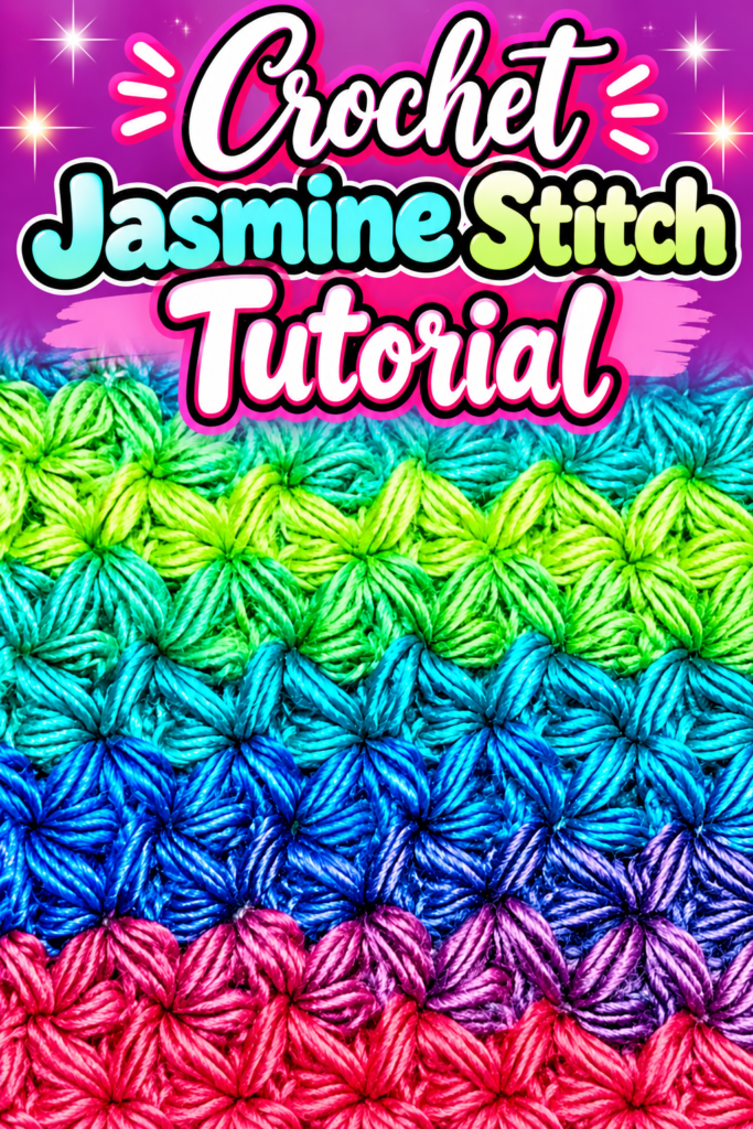 How to Crochet a Jasmine Stitch