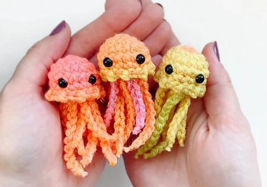 crochet jelllyfish pattern