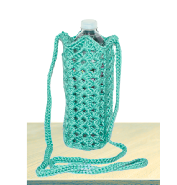 Crochet Water Bottle Cozy Pattern