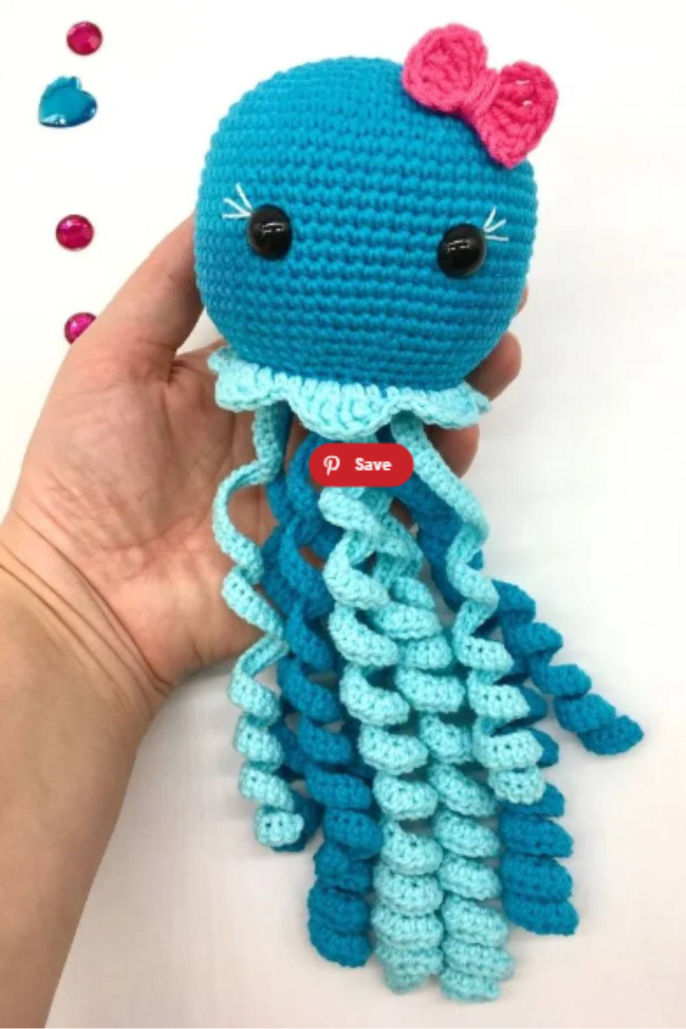 crochet jelllyfish pattern