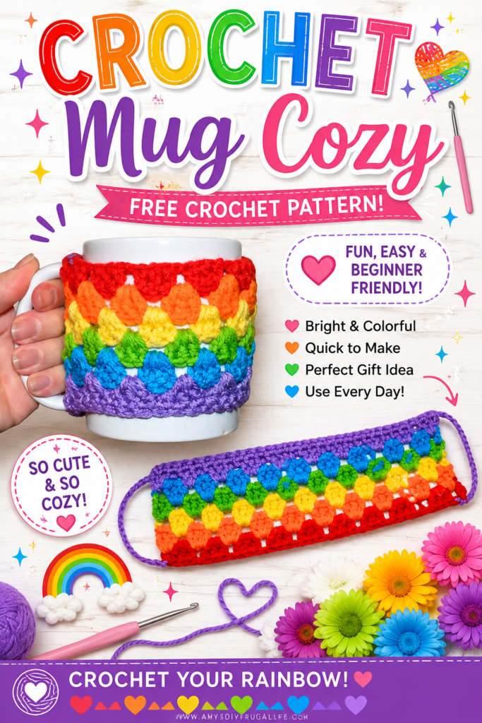 Crochet a Mug Cozy Holder