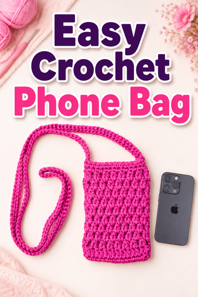 crochet phone case
