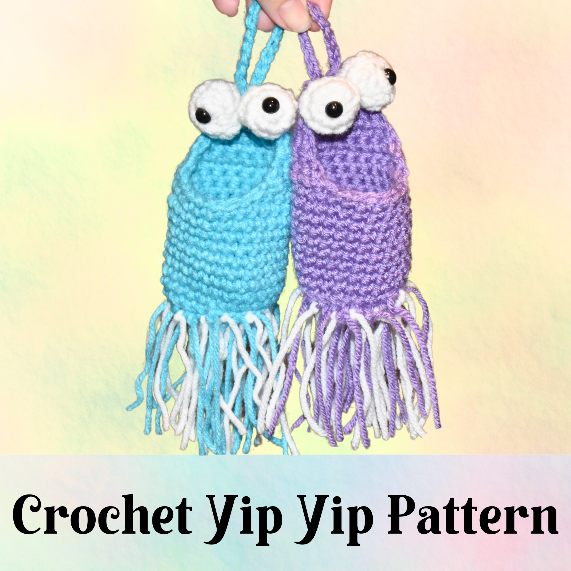 crochet yip yip alien