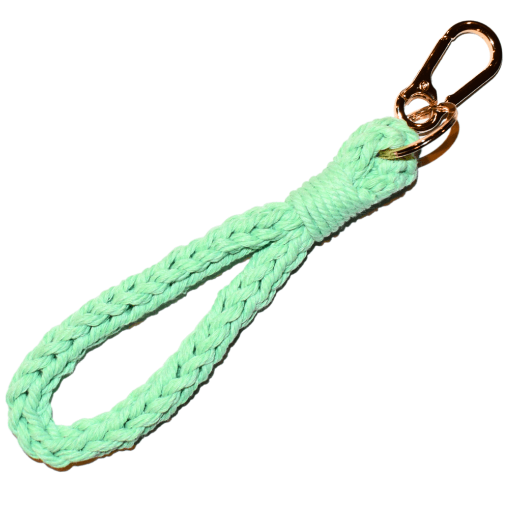 crochet wristlet