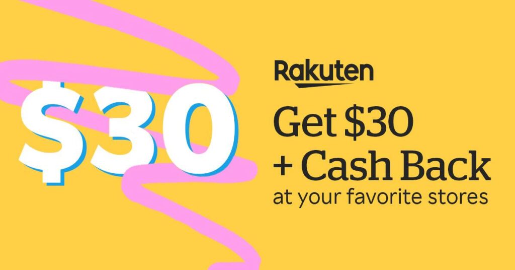 Cash Back with Rakuten