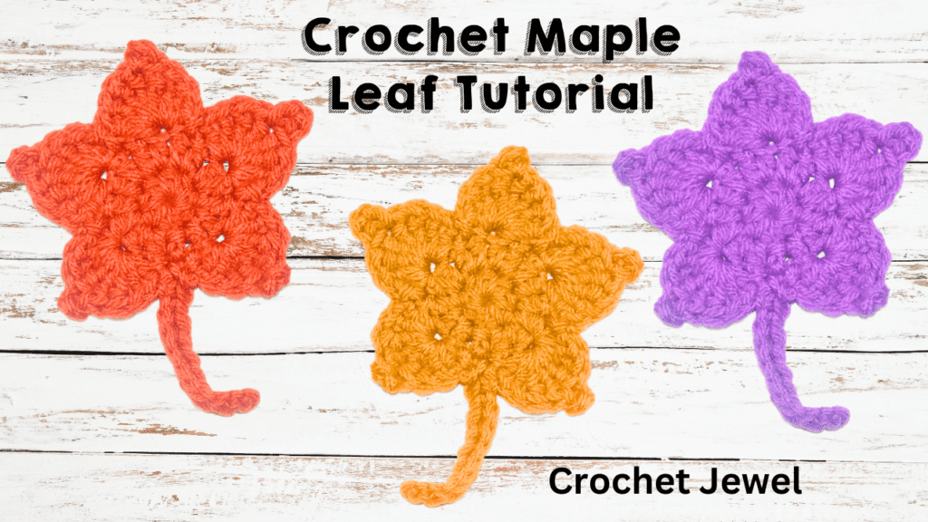 crochet leaf pattern