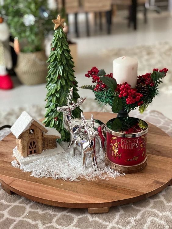 Christmas Coffee Table Decor Ideas