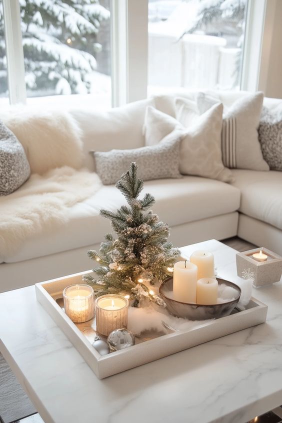 Christmas Coffee Table Decor Ideas