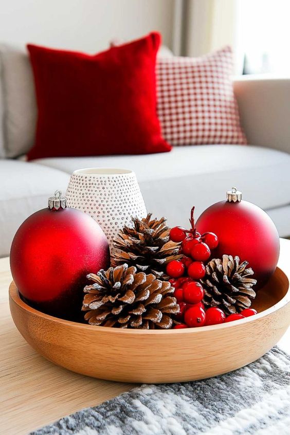 Christmas Coffee Table Decor Ideas