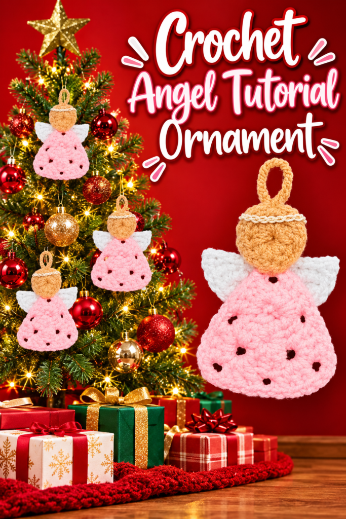 Crochet Angel Ornament