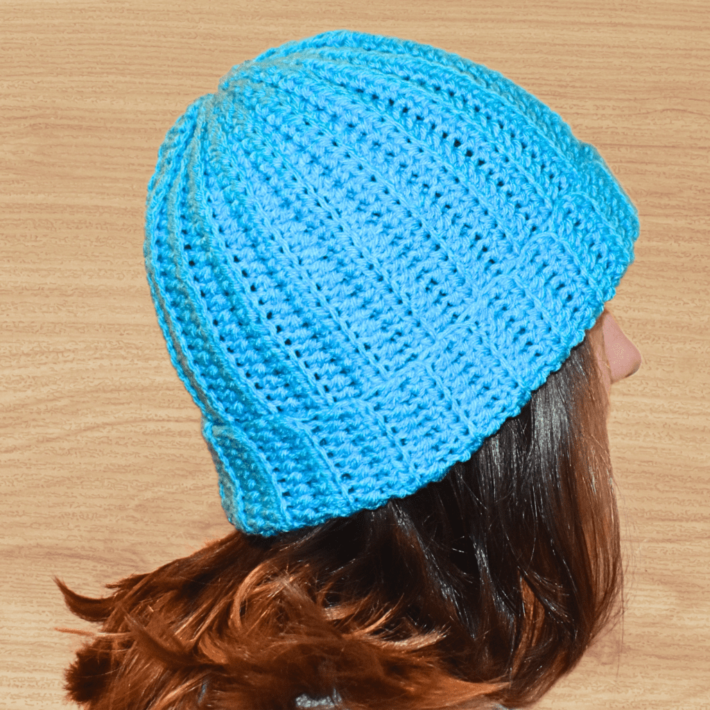 Crochet Ribbed Beanie