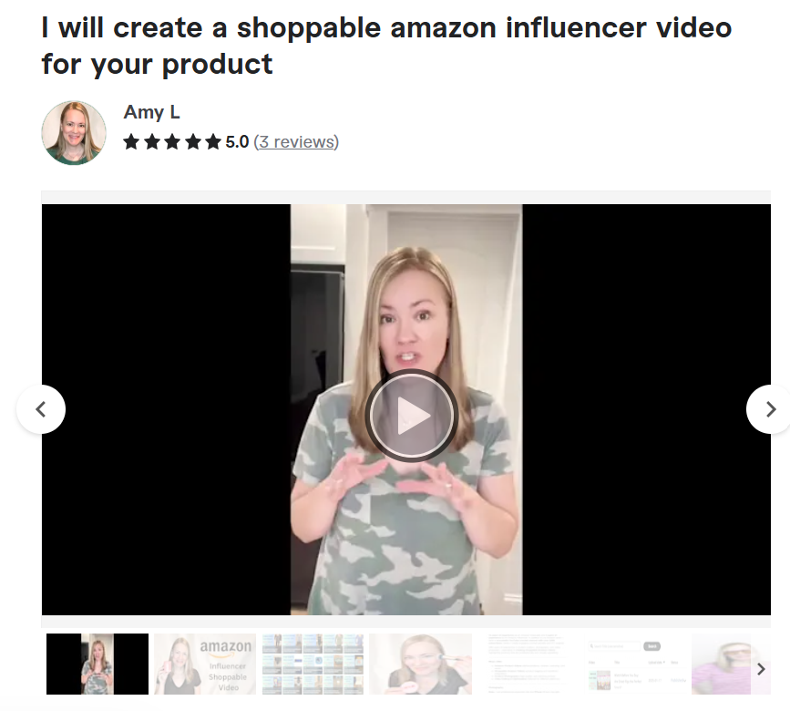 Shoppable Amazon Video