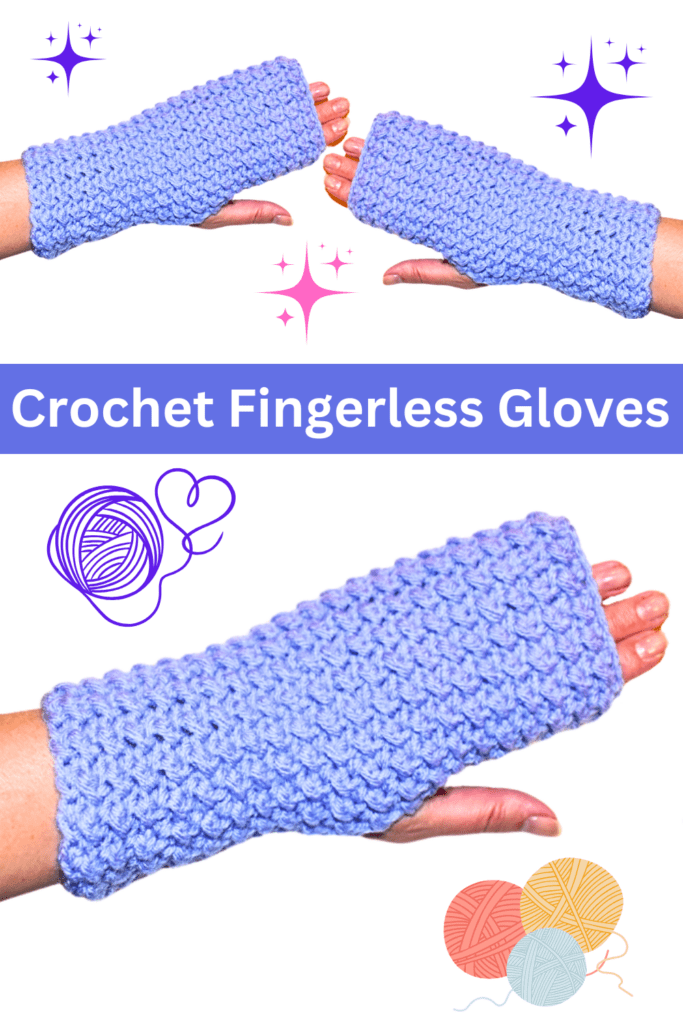 Crochet Fingerless Gloves