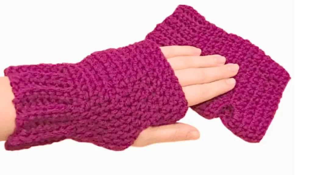 Crochet Fingerless Gloves