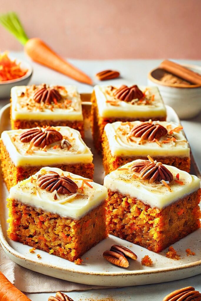 Delicious Carrot Cake Bars: A Perfect Spring Treat