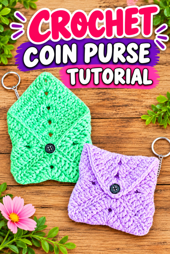 Crochet Small Coin Purse