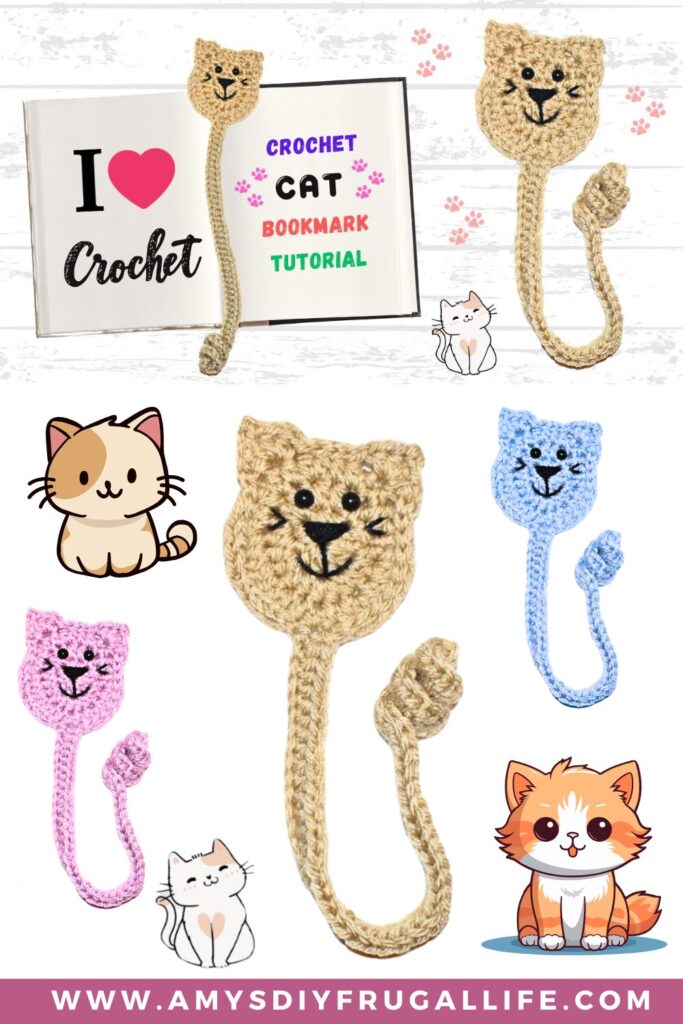 Crochet Cat Bookmark