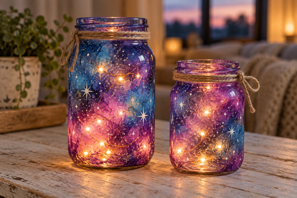 Creative Galaxy Mason Jars