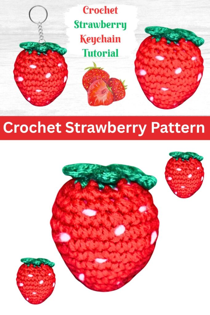 Crochet Strawberries Pattern