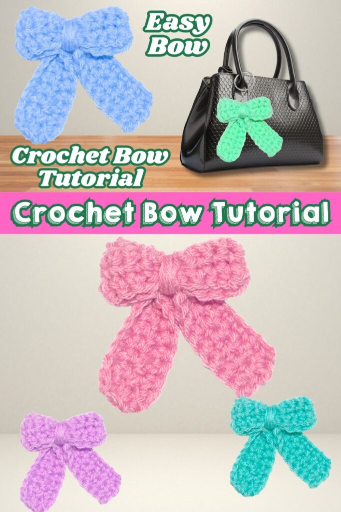 crochet bow
