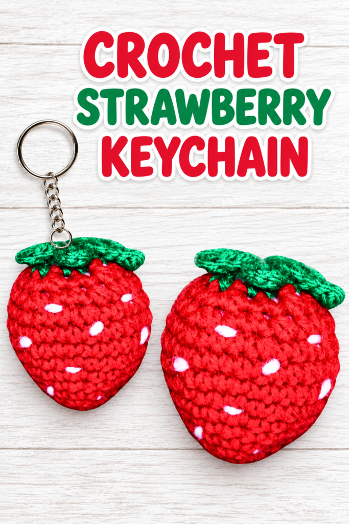Crochet Strawberries Pattern