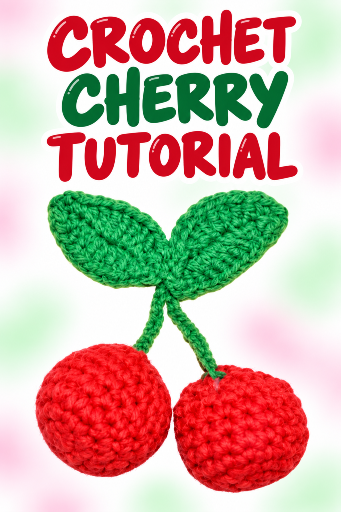 Crochet Cherry Pattern