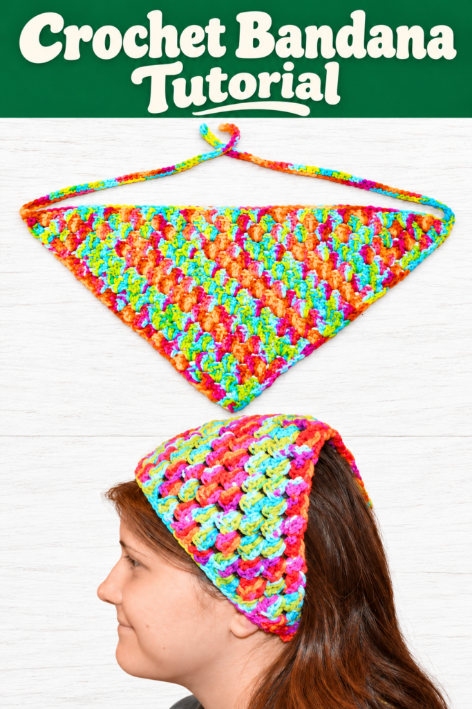 Crochet Bandana Tutorial