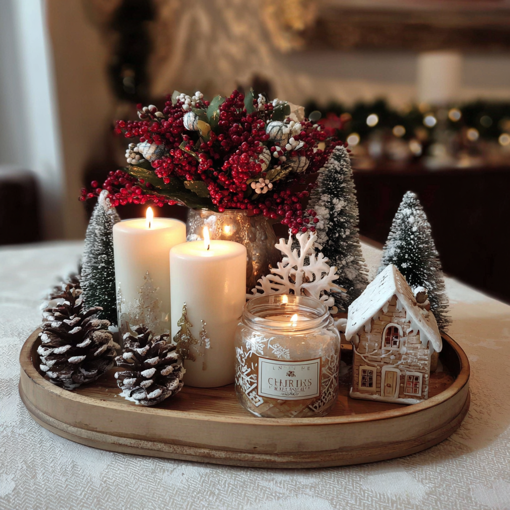 Christmas Tray Decor Ideas