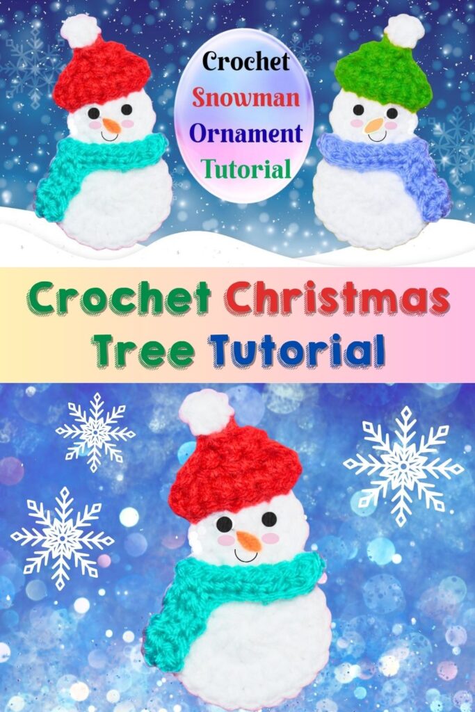 crochet snowman