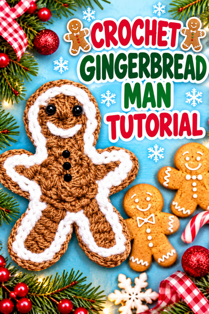 Crochet Gingerbread Man
