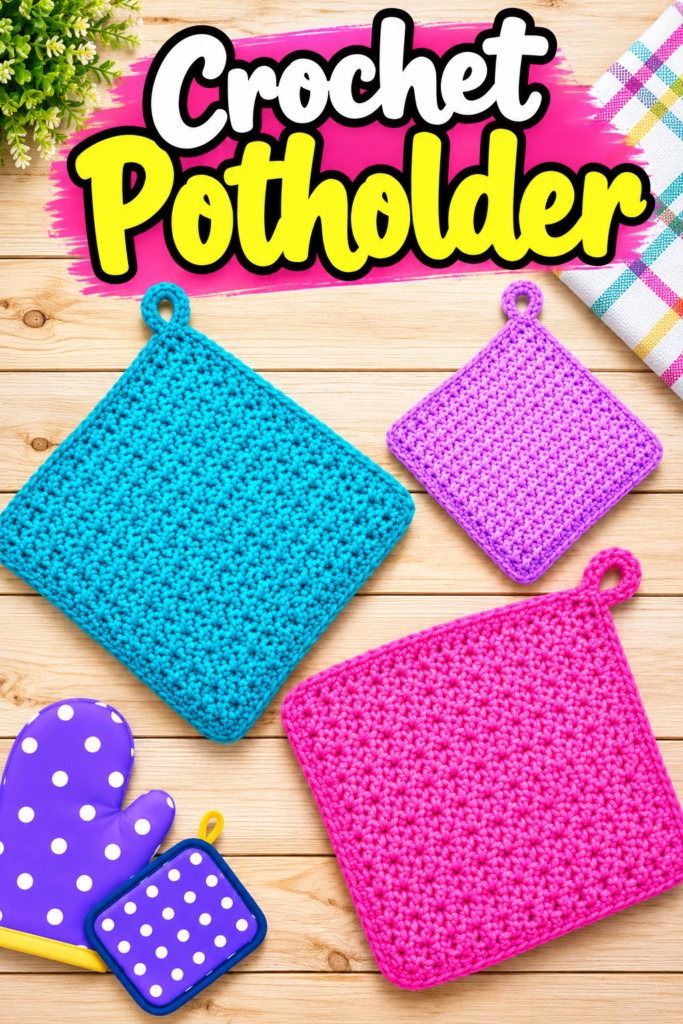 Crochet an Easy Potholder