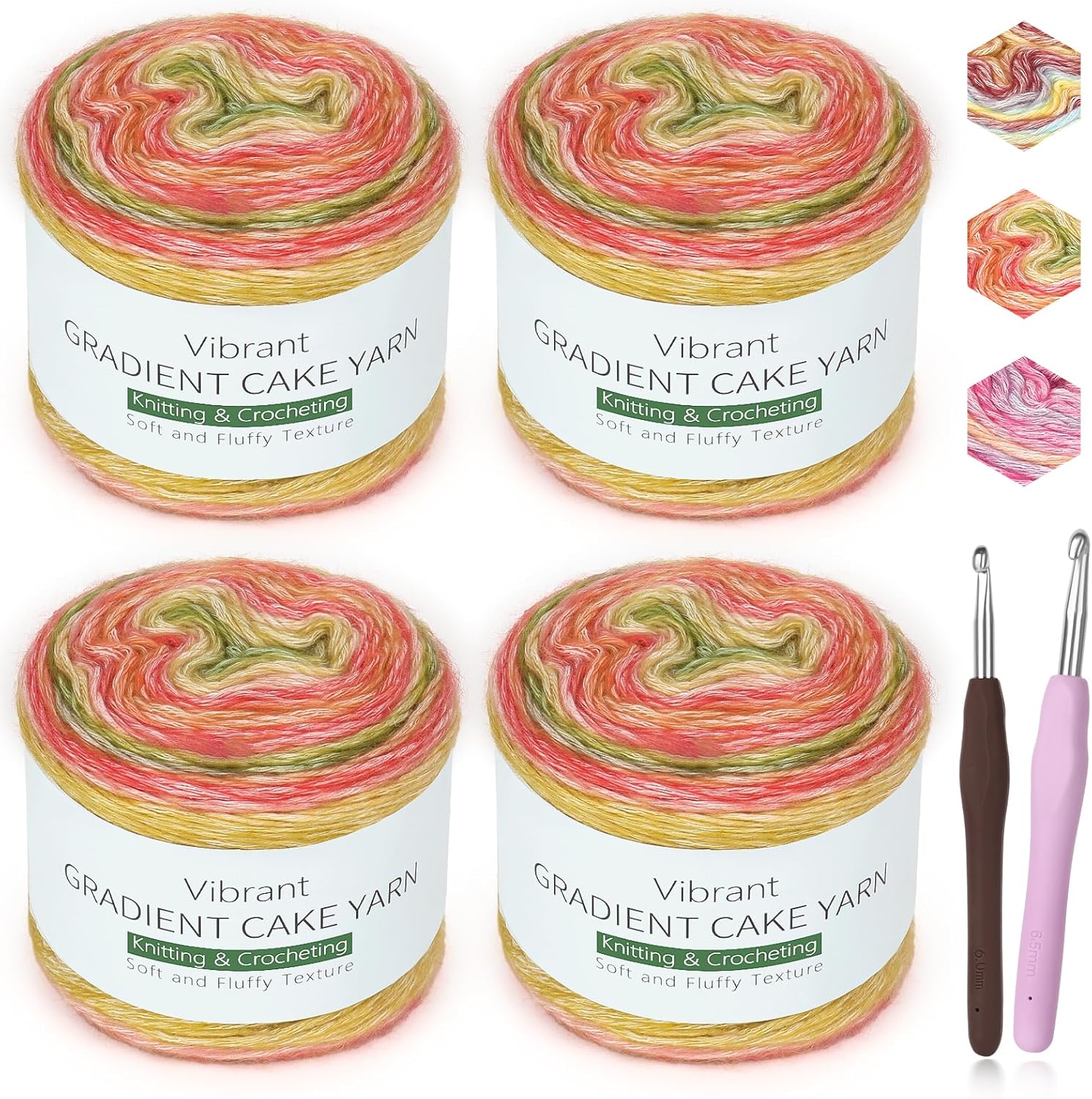 Gradient Cake Yarn