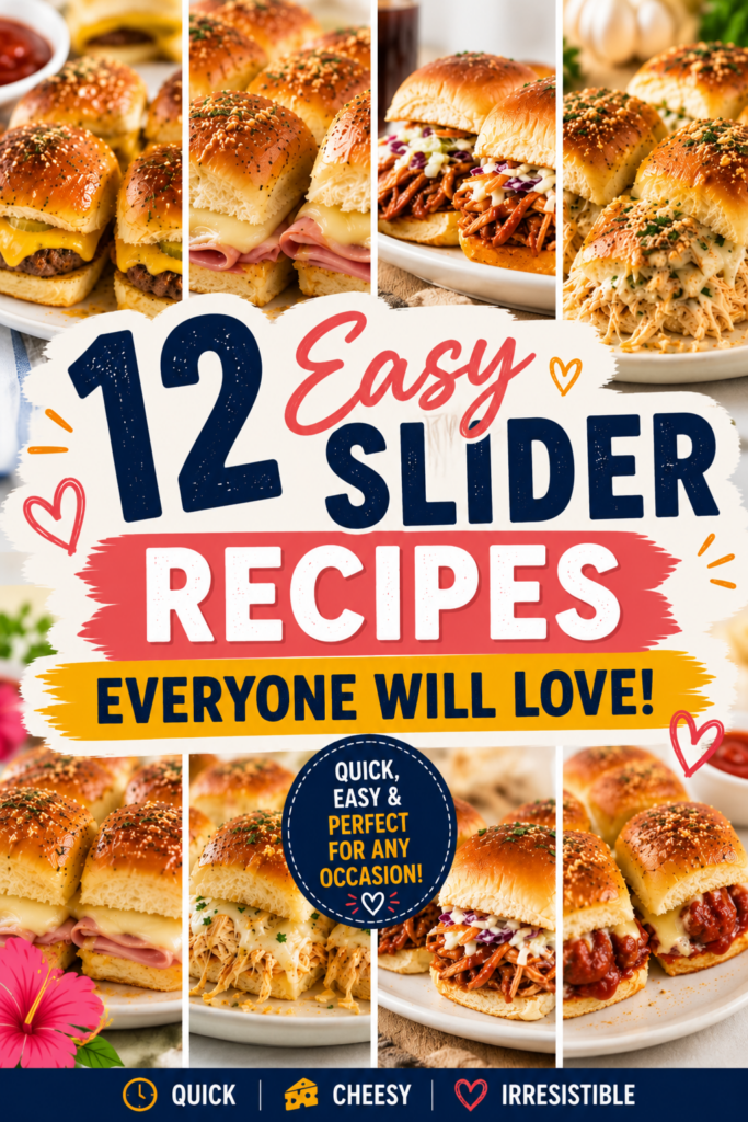 Easy Slider Recipes Everyone