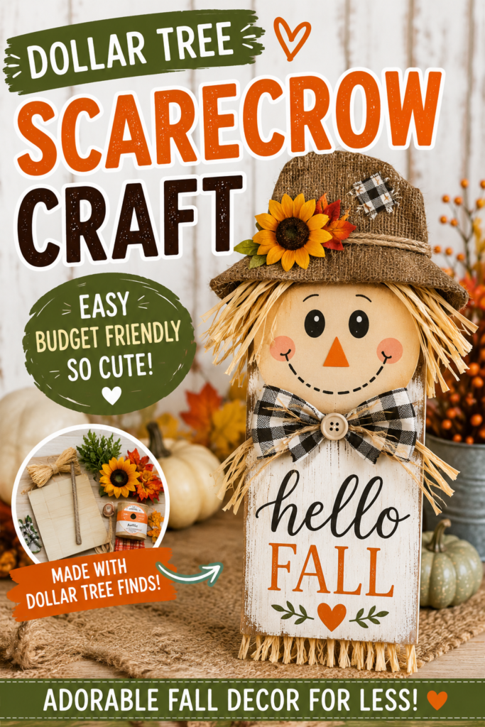 Easy Dollar Tree Fall Crafts & Decorations 