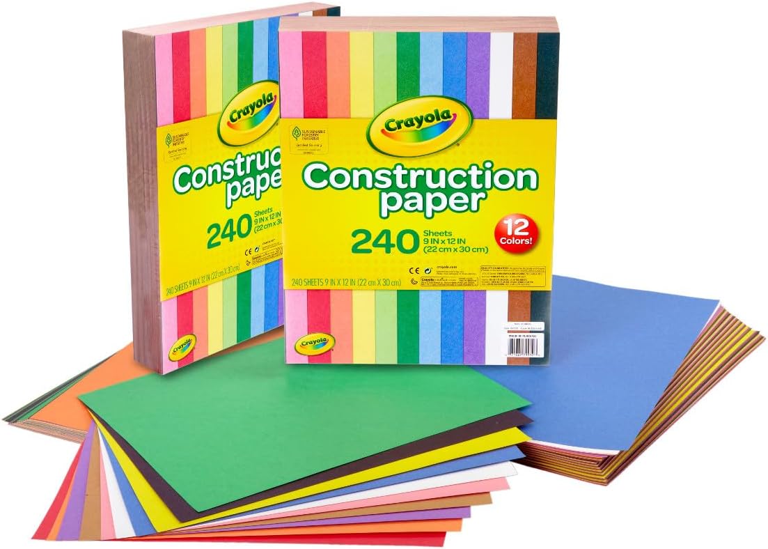 Crayola Construction Paper Bulk Pack