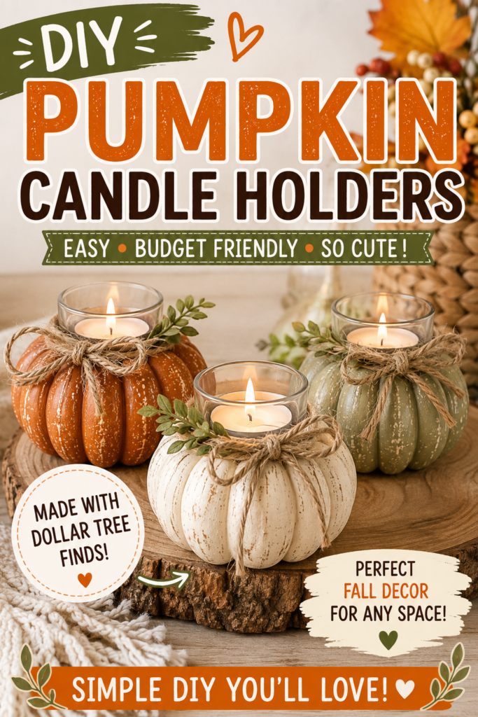 Easy Dollar Tree Fall Crafts & Decorations 