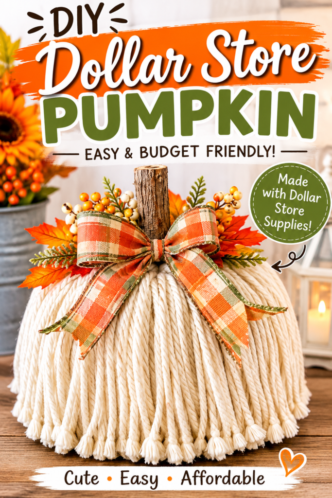 Easy Dollar Tree Fall Crafts & Decorations 
