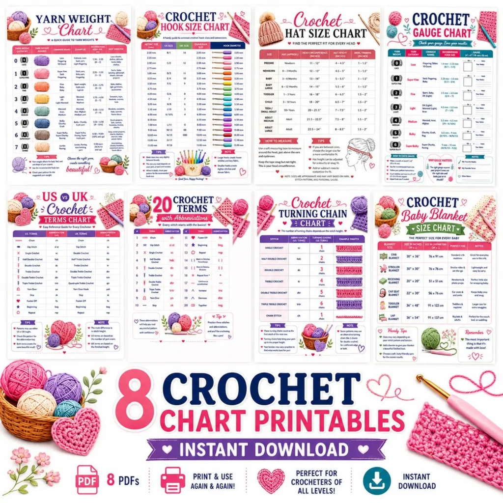Crochet Reference Charts