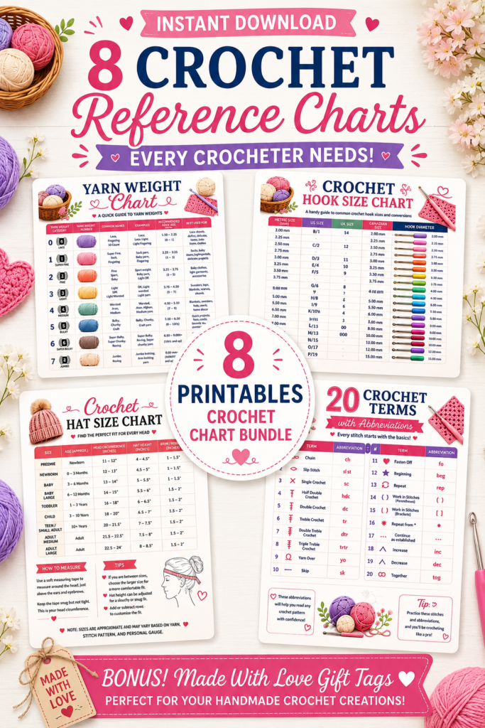 Crochet Reference Charts