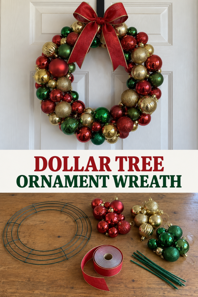 15 Easy Dollar Tree Christmas Decorations on a Budget