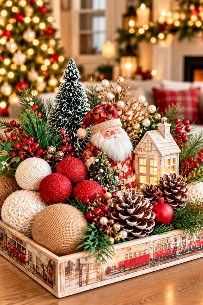 Christmas Tray Decor Ideas